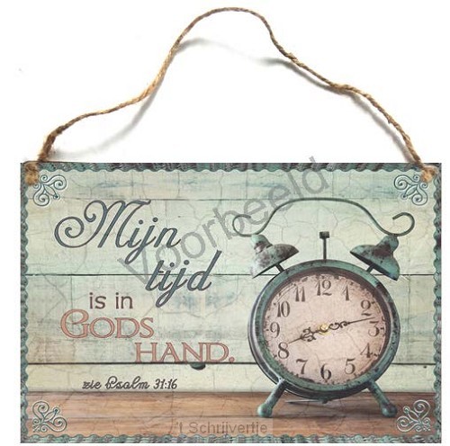 Mijn tijd is in Gods hand