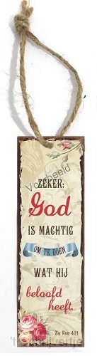 Zeker God is almachtig