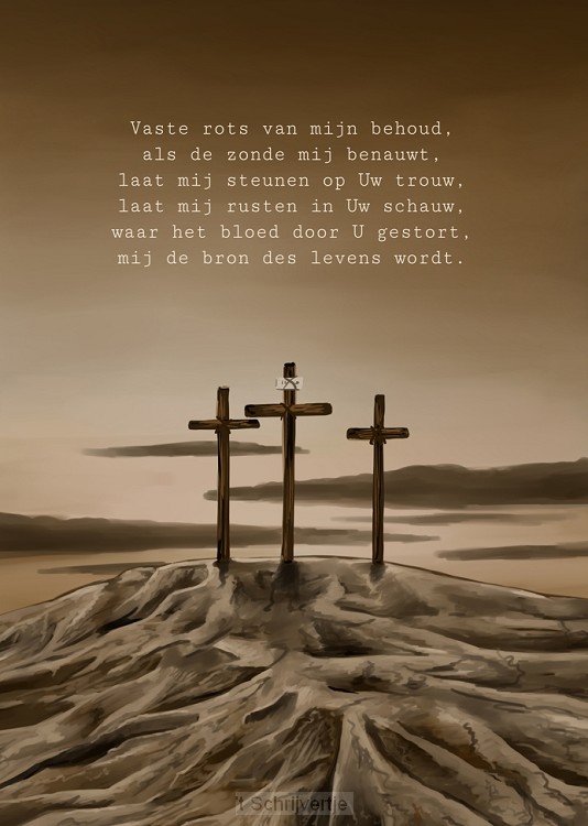 Kaartje A7 Vaste Rots van mijn behoud