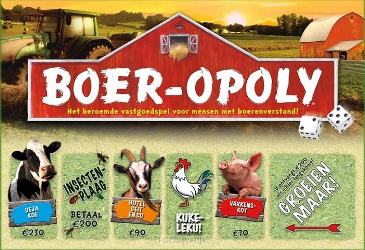 Boer-Opoly Bordspel