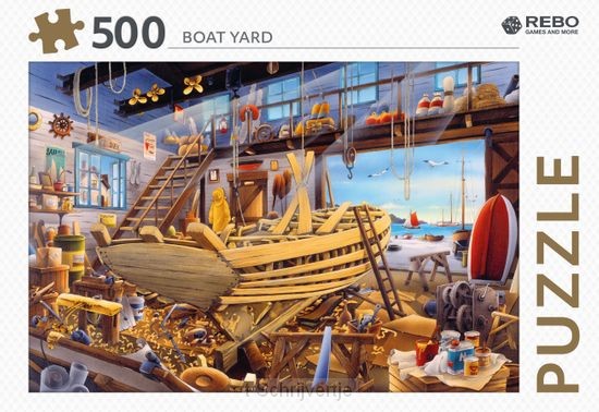 Rebo legpuzzel 500 stukjes - Boat Yard