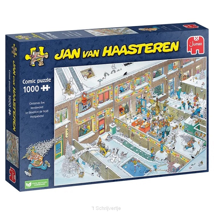 Kerstavond - Puzzel 1000 stukjes