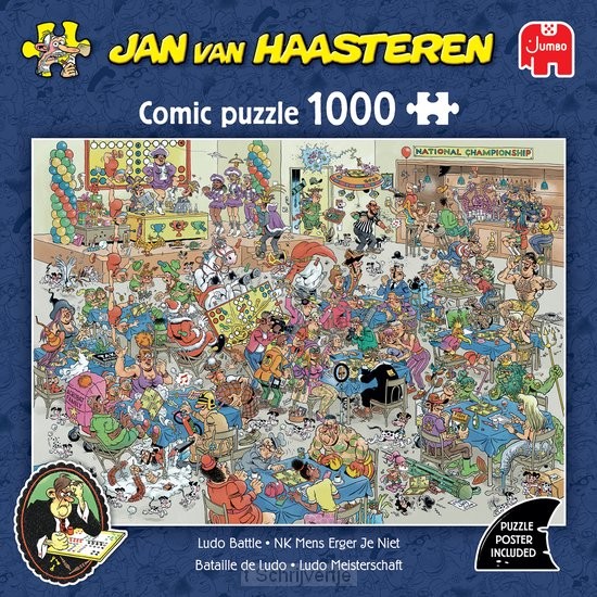 NK Mens Erger Je Niet - 1000 stukjes