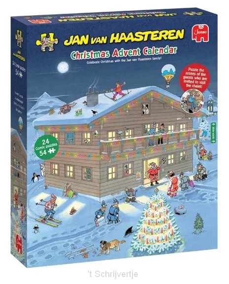 Christmas Advent Calendar 24 x 54 stukje