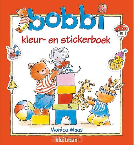 Bobbi kleur- en stickerboek