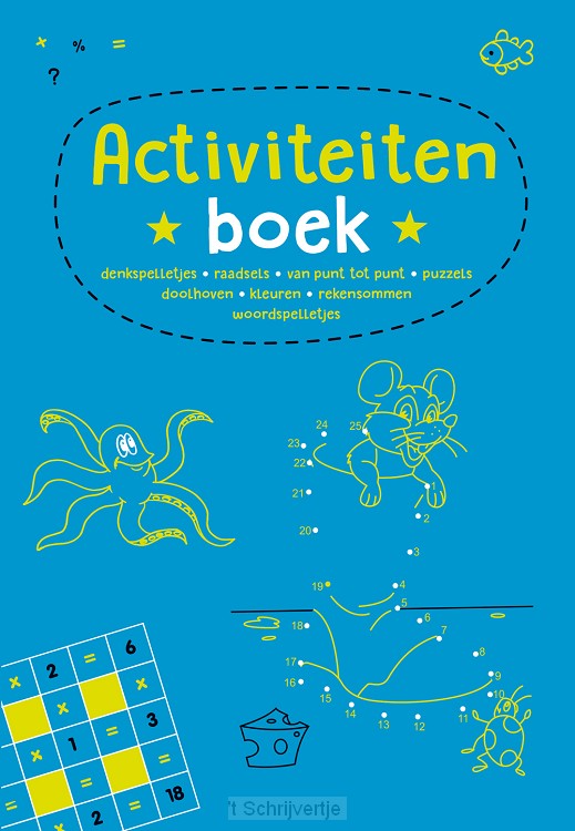 Activiteitenboek Blauw