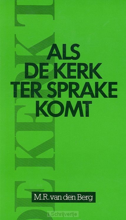 Als de kerk ter sprake komt