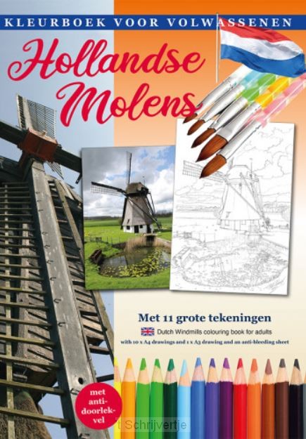 Kleurboek Molens