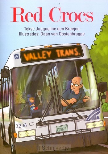 Red crocs engelstalig