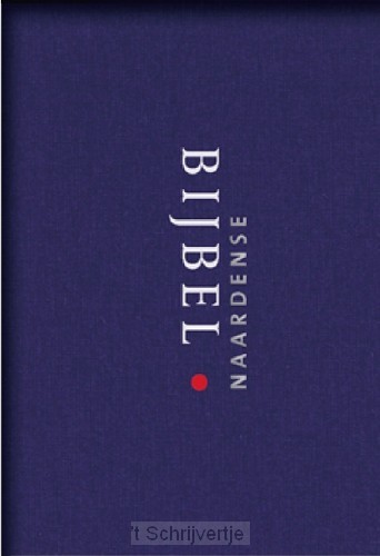 Naardense bijbel blauw linnen gebonden