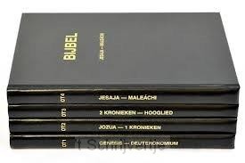 Grote letterbijbel ot set 4 dln