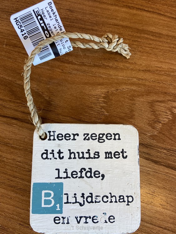 Heer zegen dit huis met liefde