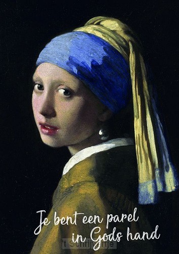 Je bent een parel  Vermeer