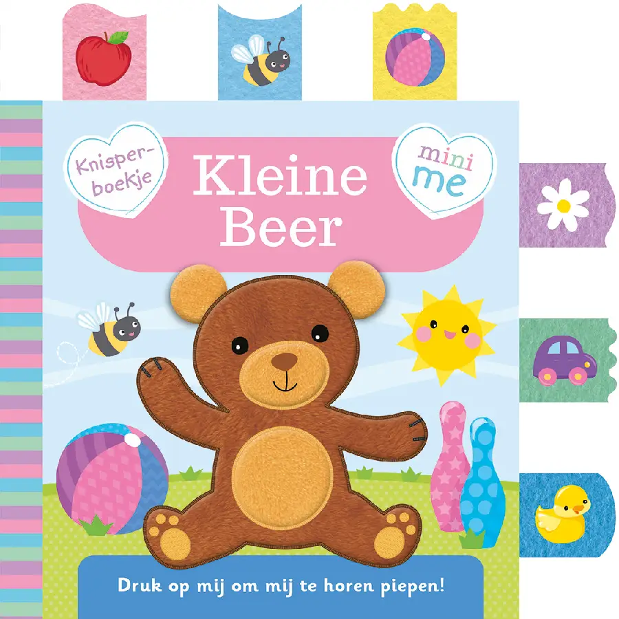 Kleine beer knisperboekje