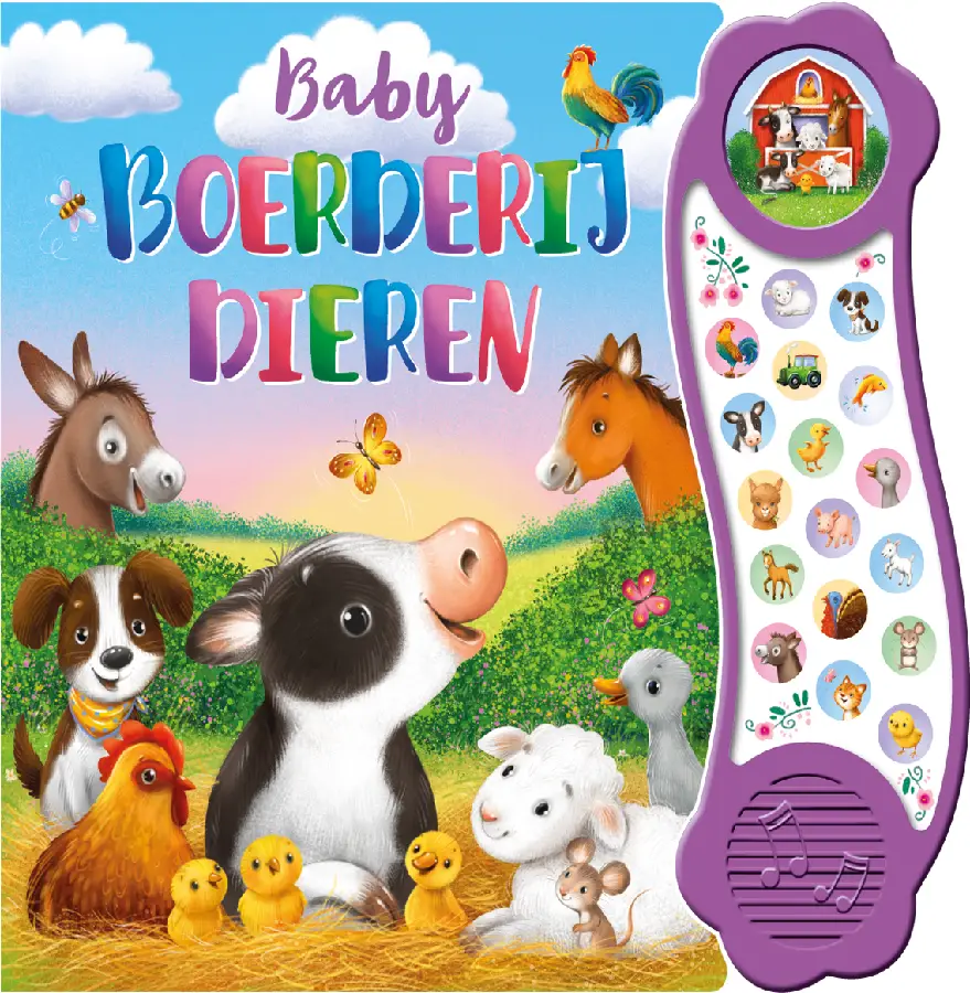 Baby boerderijdieren - Geluidenboek