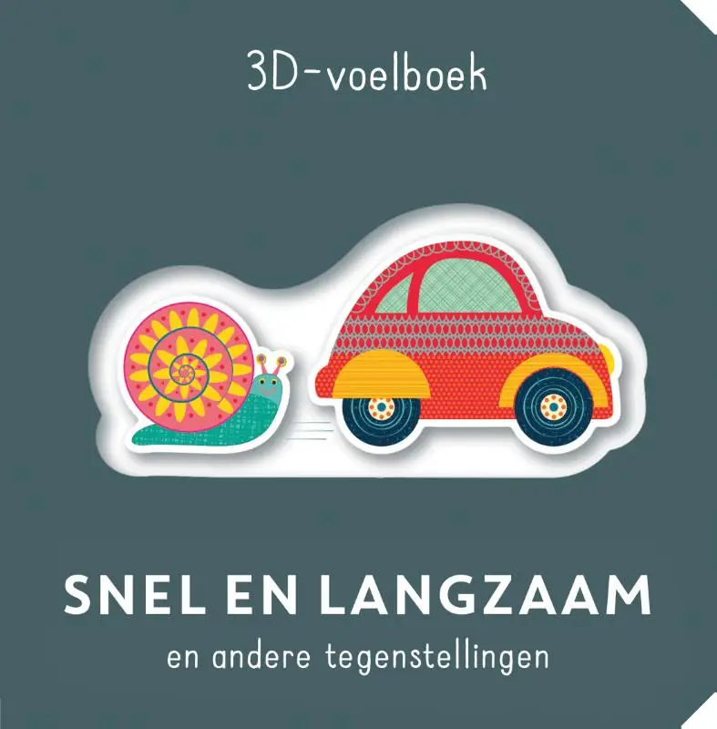 Snel en langzaam - 3D-voelboek