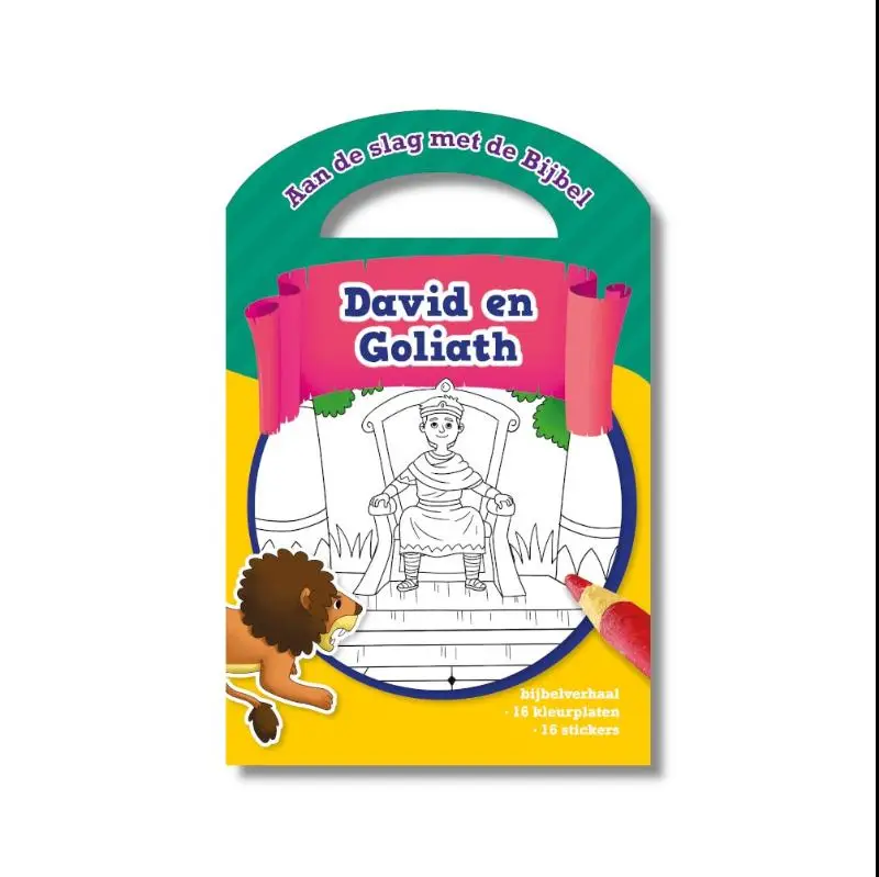 David en Goliath incl stickers