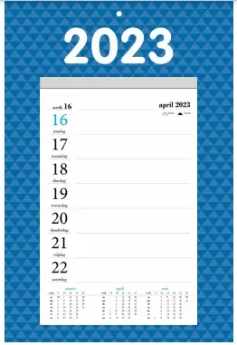 Weeknotitie op schild