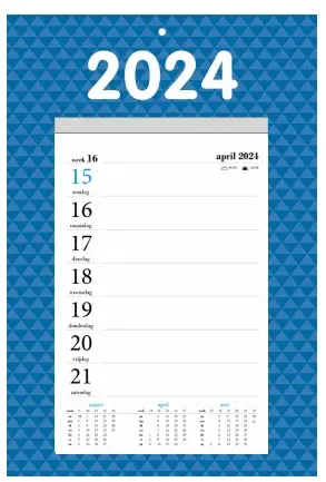 Weeknotitie op schild