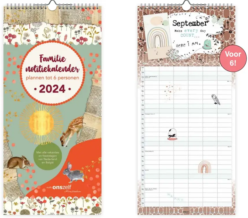 Fam.notitiekalender Studio Onszelf 6 p.