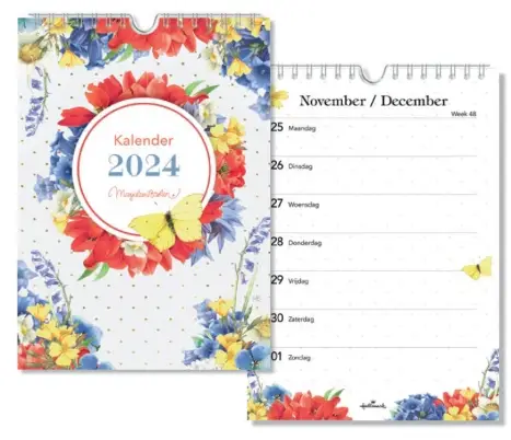 Kalender Week Marjolein Bastin