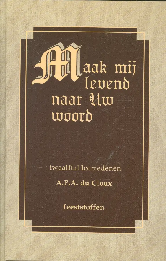 Maak mij levend feeststoffen