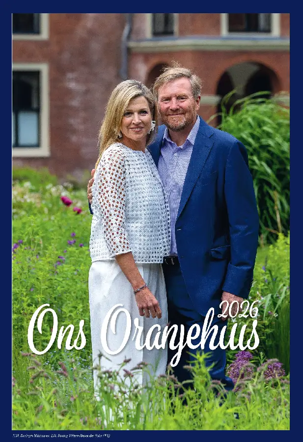Ons Oranjehuis 2026 - kalender