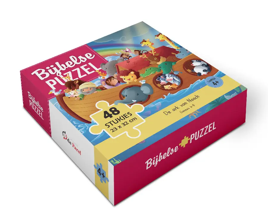 Bijbelse puzzel de Ark van Noach