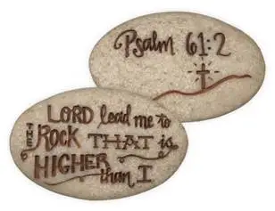 Psalm stone psalm 61:2 onverpakt