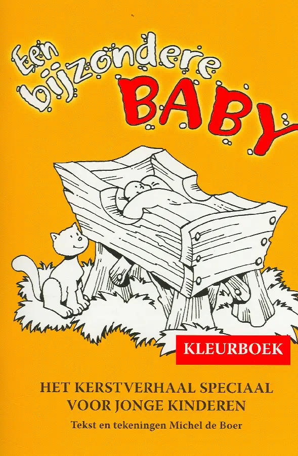Kleurboek bijzondere baby
