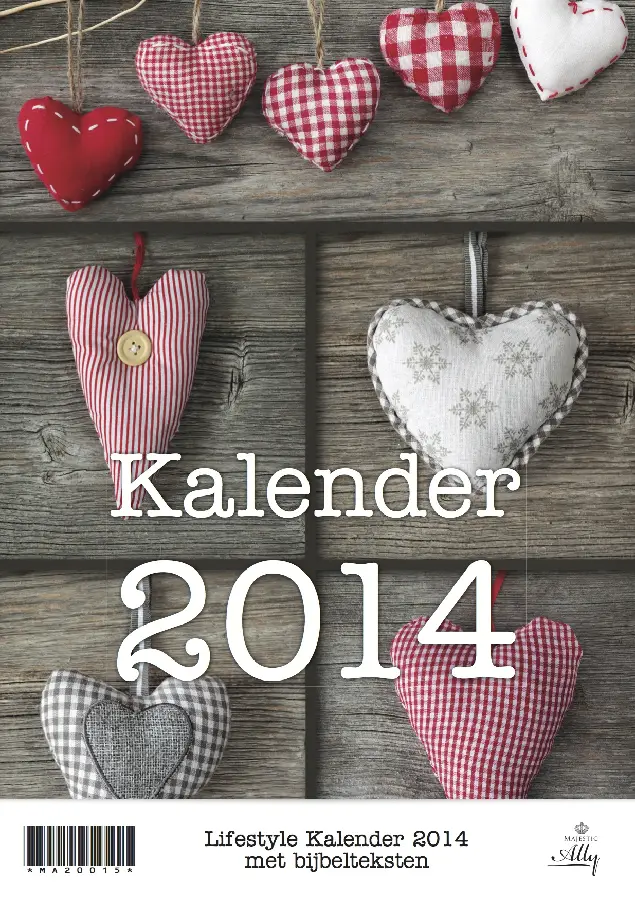 Kalender 2014 lifestyle notitie