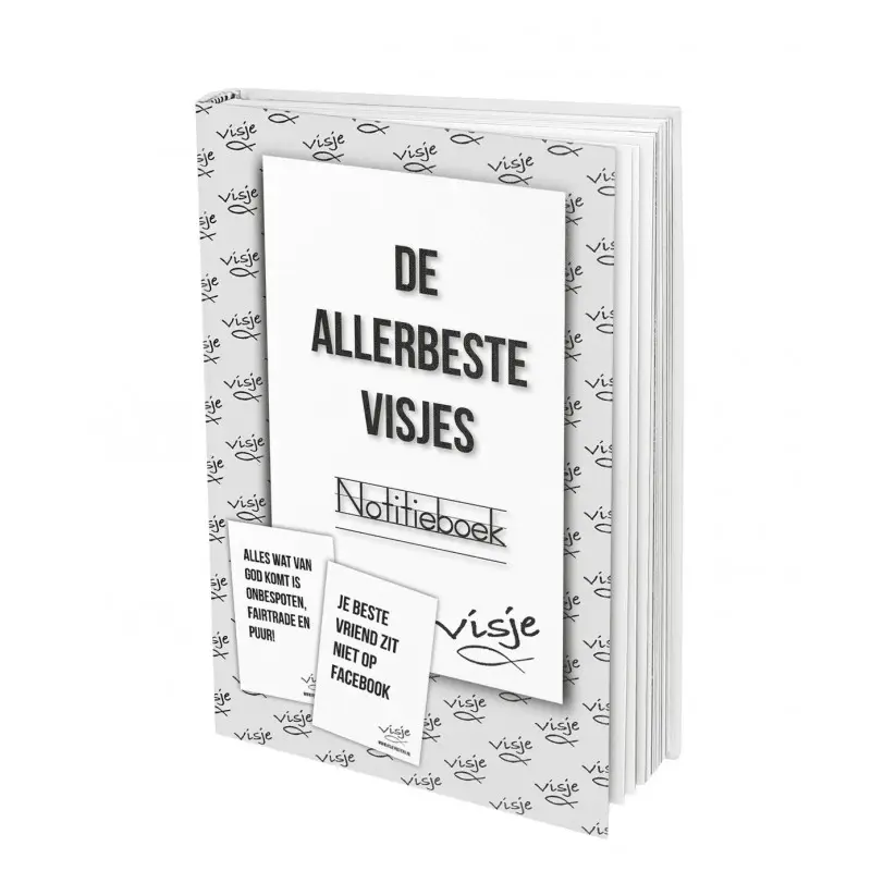 Notitieboek A5 de allerbeste visjes