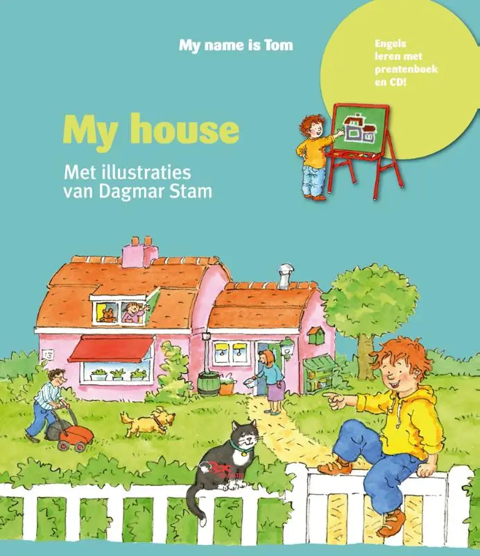 My name is Tom My house - prentenboek