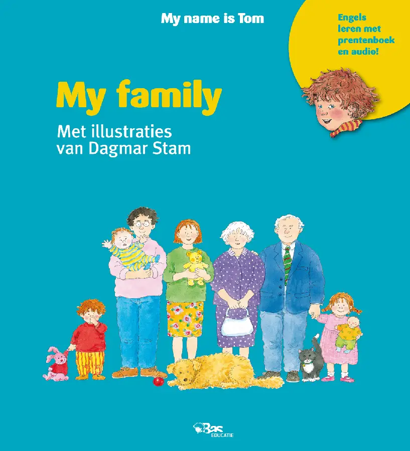 My name is Tom - My family - prentenboek