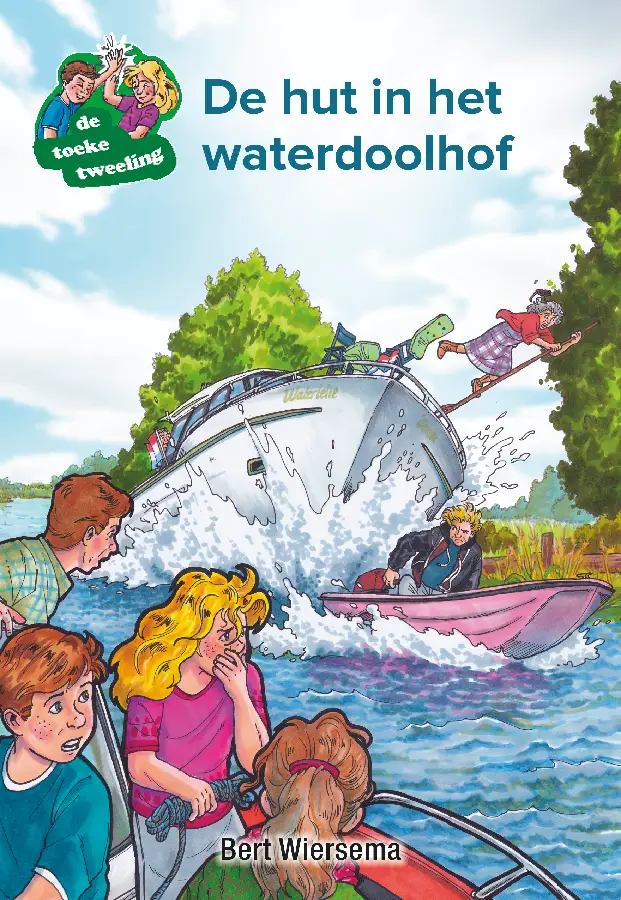 Hut in het waterdoolhof