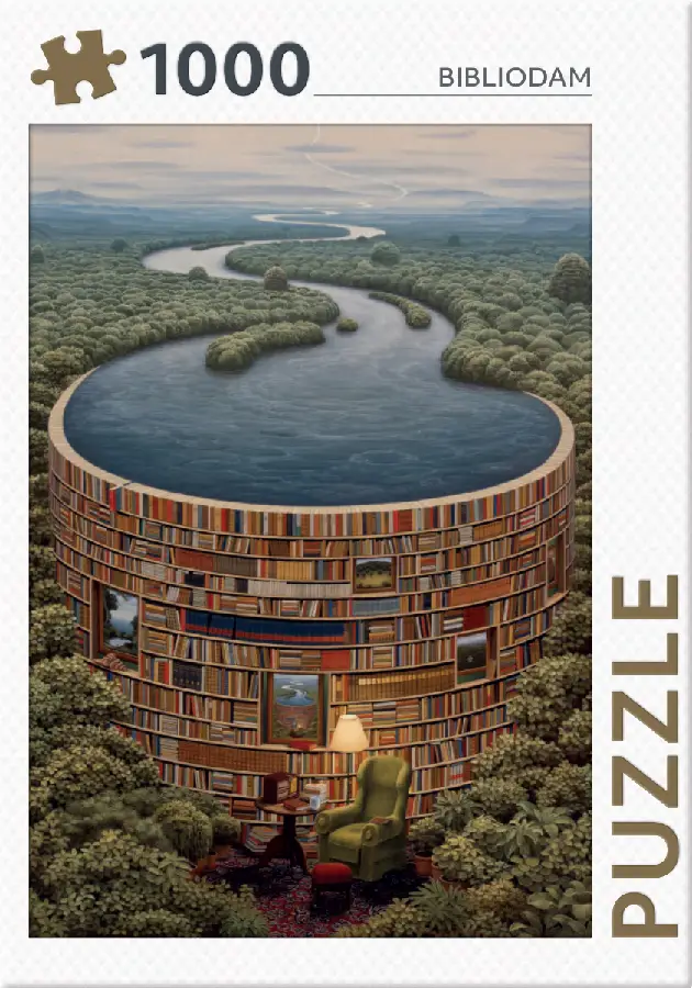 Puzzel Bibliodam 1000