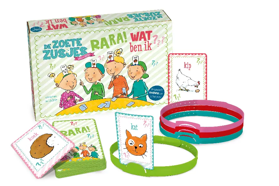 De Zoete Zusjes rara wat ben ik-spel