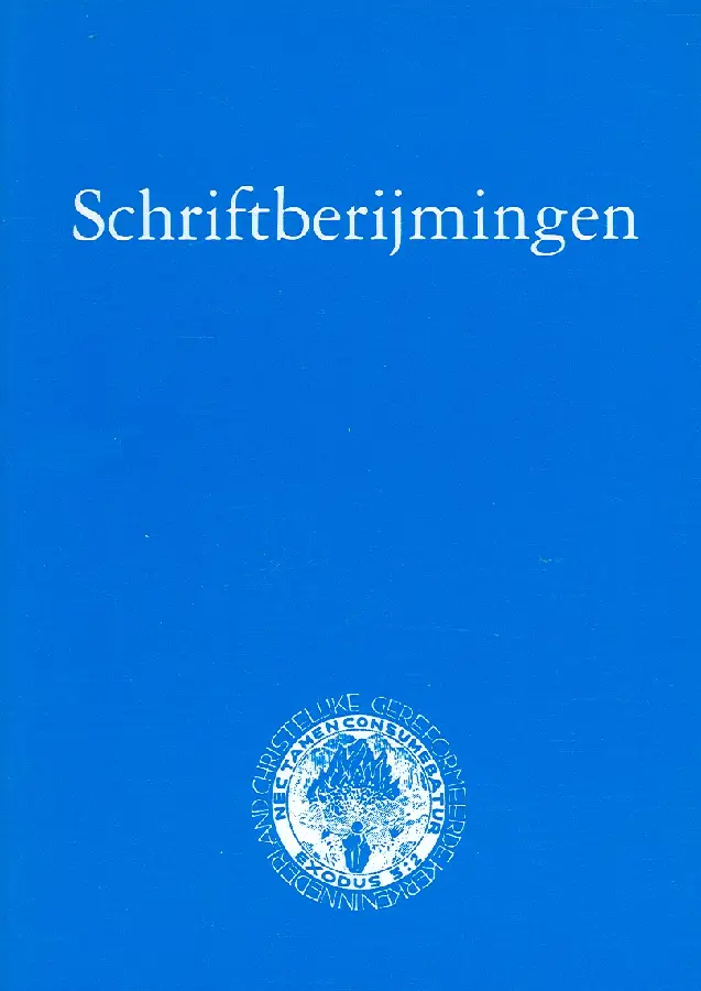 Schriftberijmingen chr geref kerk BLAUW
