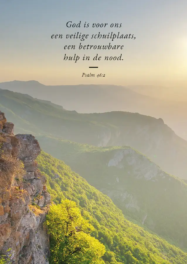 Poster A4 God is voor ons