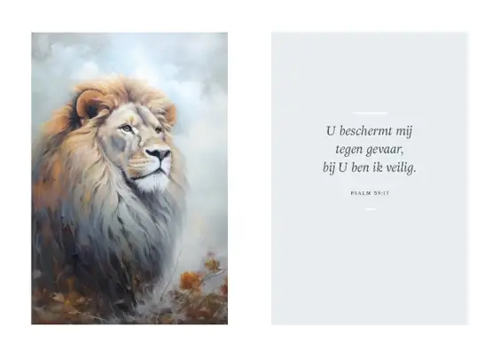 Set 2 posters A5 U beschermt mij