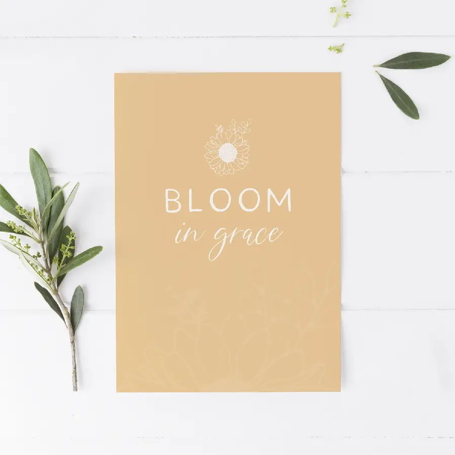 Bloom in grace