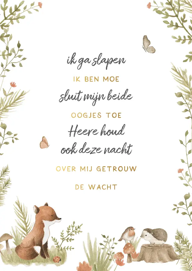 Ik ga slapen ik ben moe