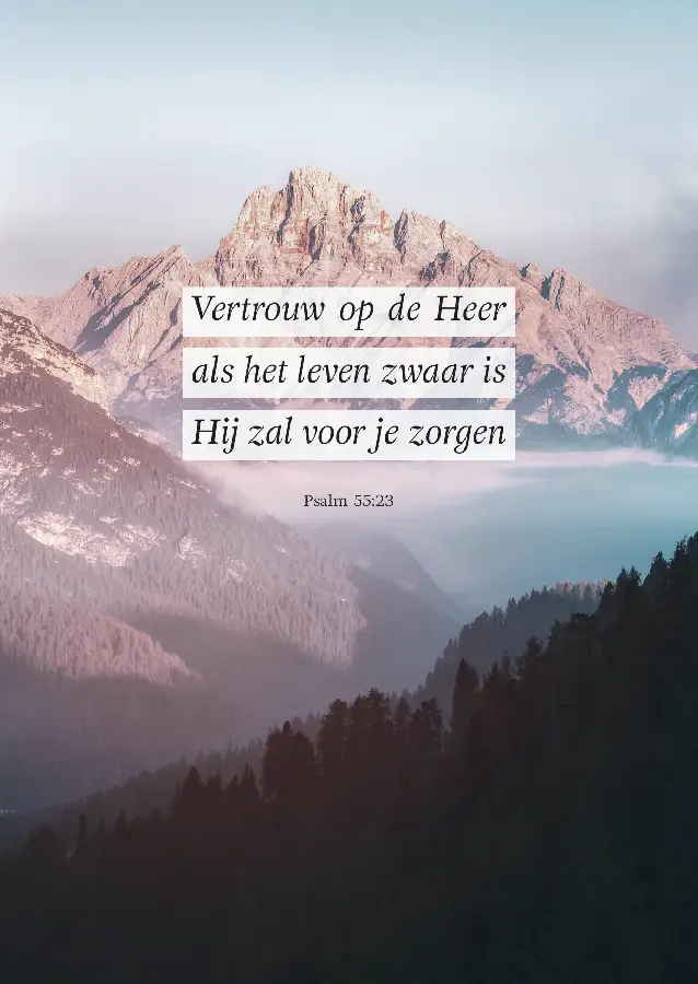 Vertrouw op de Heer