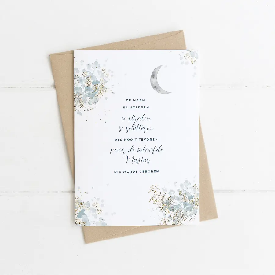 De maan en sterren ze stralen ...