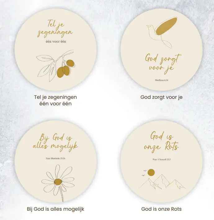 Mini-muurdirkels Golden Daylights