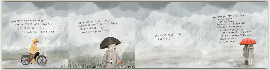 Zigzagluikje Soms als het even zwaar is