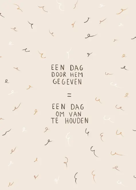 Een dag door Hem gegeven