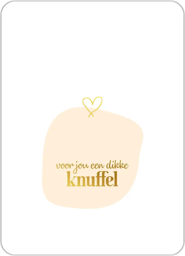 Dikke knuffel