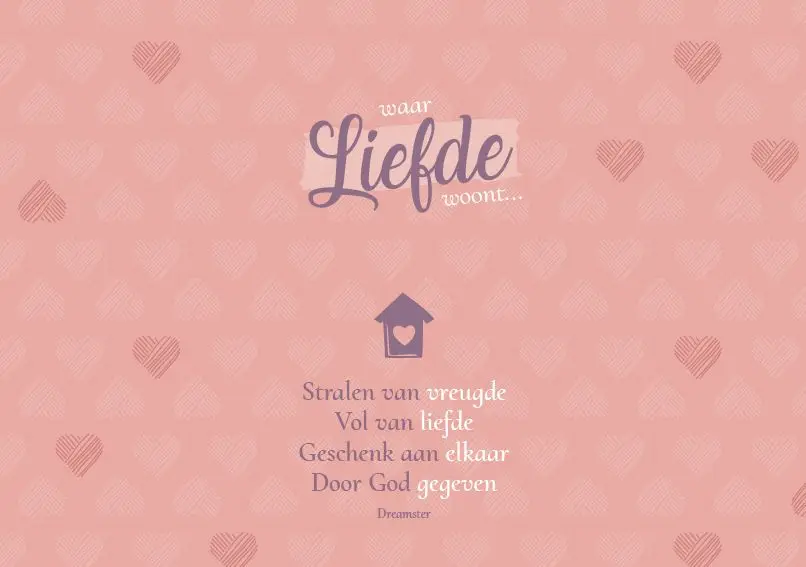 Waar liefde woont