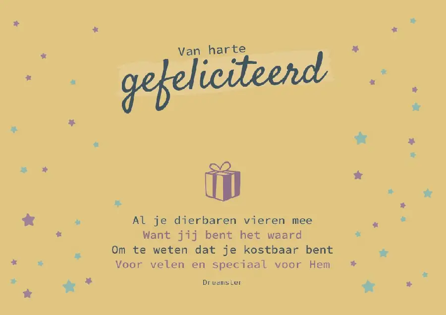Gefeliciteerd